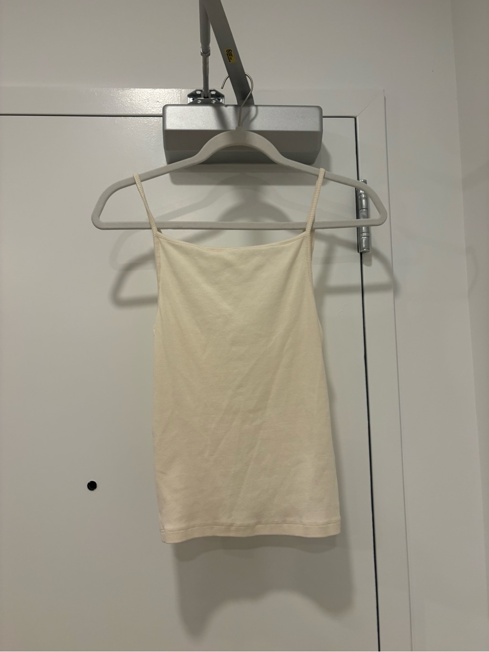 KOTN Cream Spaghetti Strap Tank Top